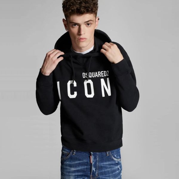 Dsquared2 Icon Hoodie Zwart