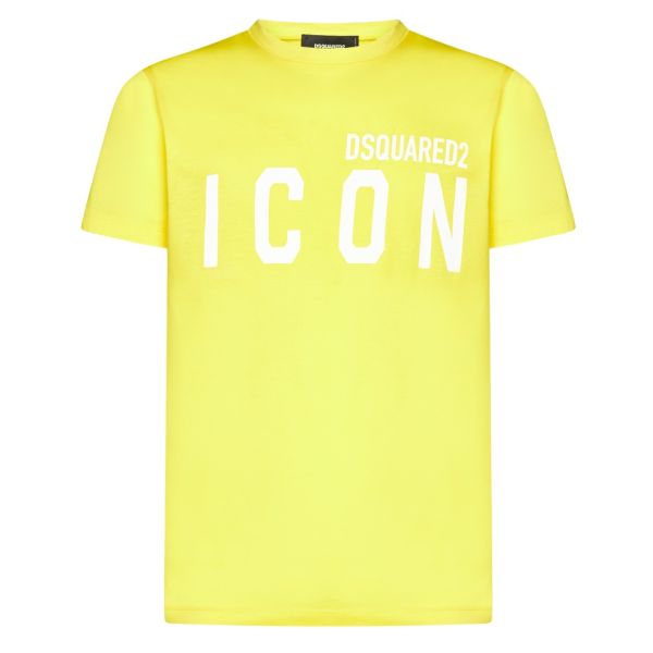 Dsquared2 Icon T-shirt Geel