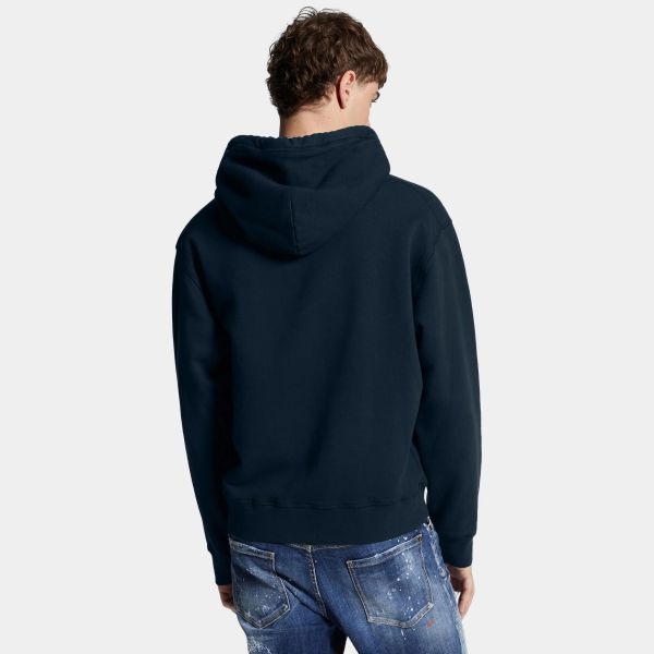 Dsquared2 Just Right Fit Hoodie Navy