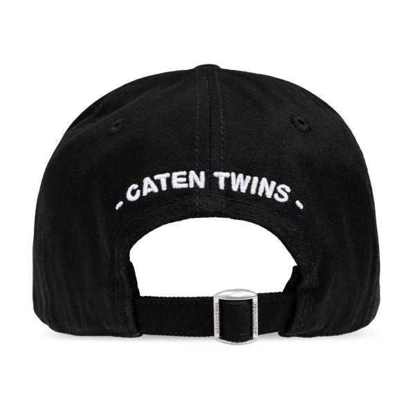 Dsquared2 Leaf Patch Cap Zwart