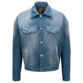 Dsquared2 Light Puff Dusty Jean Spijkerjas Blauw