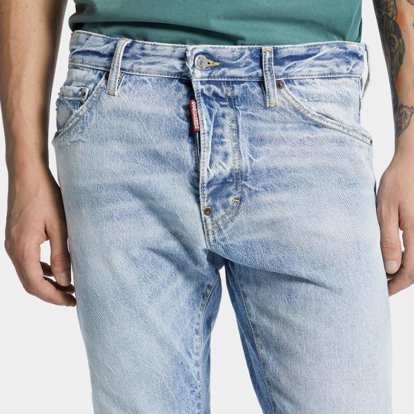 Dsquared2 Light Wash Cool Guy Jeans Licht Blauw