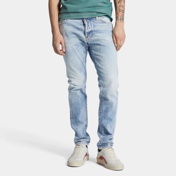Dsquared2 Light Wash Cool Guy Jeans Licht Blauw
