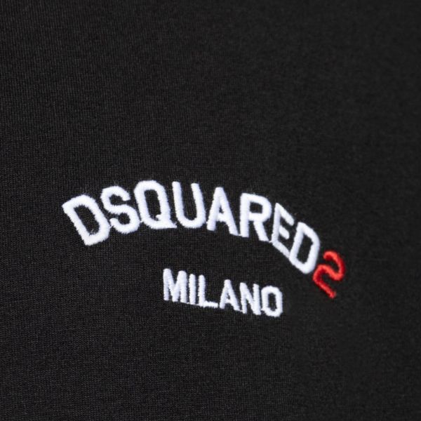Dsquared2 Milano T-shirt Zwart