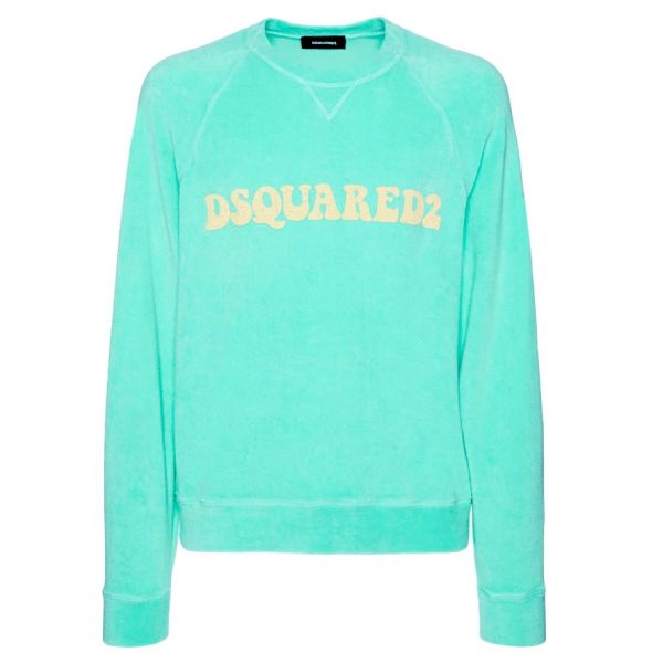 Dsquared2 Towel Raglan Sweater Mint