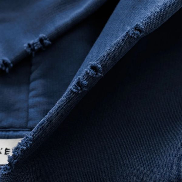 Duke + Dexter NY Embroidered Hoodie Navy