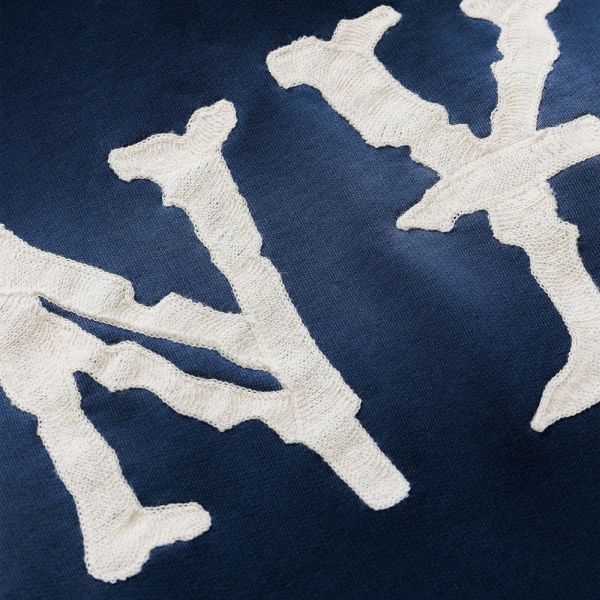 Duke + Dexter NY Embroidered Hoodie Navy