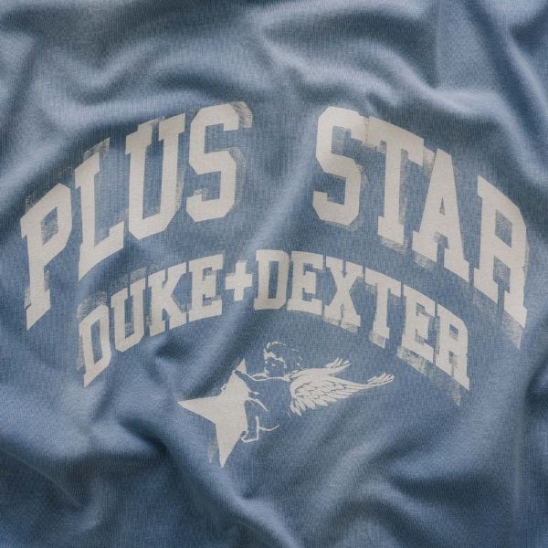 Duke + Dexter Plus Star Washed T-shirt Navy