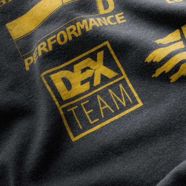 Duke + Dexter Sponsors Washed T-shirt Zwart