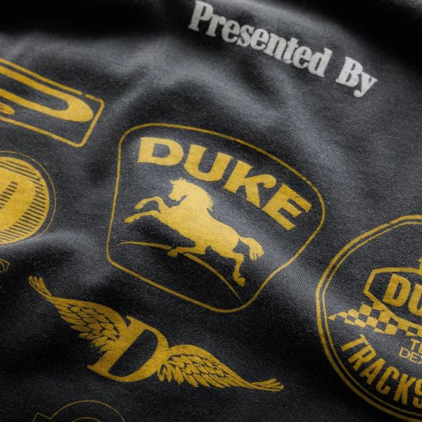 Duke + Dexter Sponsors Washed T-shirt Zwart