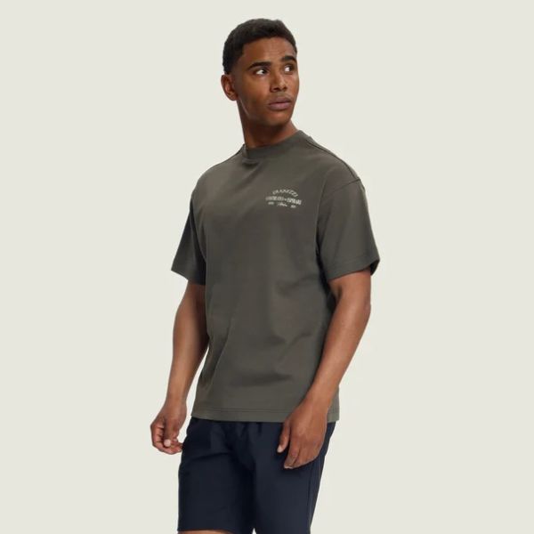 Duquezzi Costruito T-shirt Donker Groen