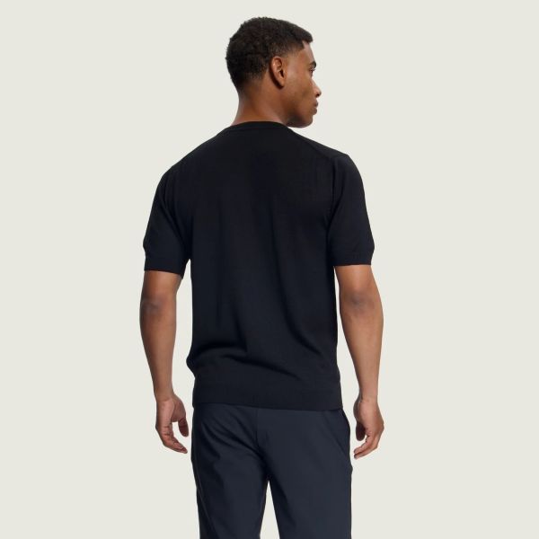 Duquezzi Merino T-shirt Zwart