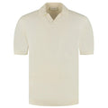 Duquezzi Merino Buttonless Polo Off White