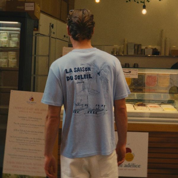 Edmonds La Saison Du Soleil T-shirt Licht Blauw