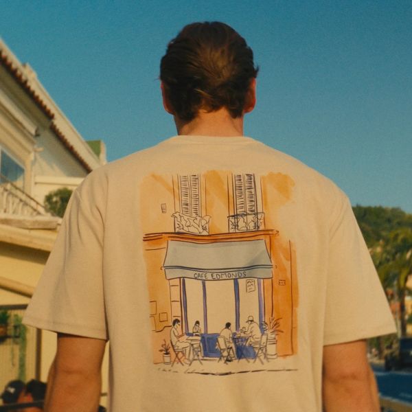 Edmonds La Terrasse T-shirt Beige
