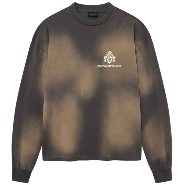 Don’t Waste Culture Fade Longsleeve T-shirt Grijs