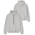 Fear Of God Athletic Half Zip Hoodie Grijs
