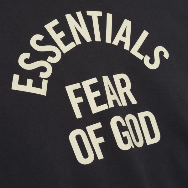 Fear Of God Essentials Campus 90's Hoodie Zwart