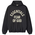 Fear Of God Essentials Campus 90's Hoodie Zwart
