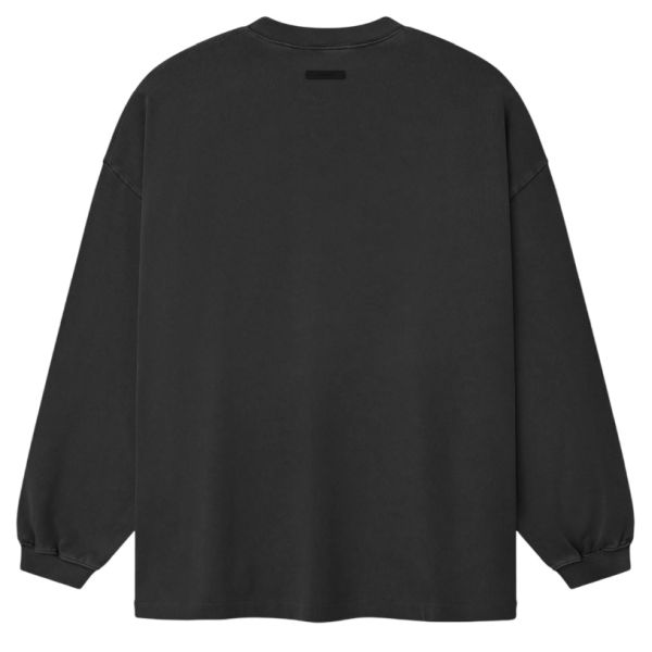 Fear Of God Essentials Campus 90's Longsleeve T-shirt Zwart