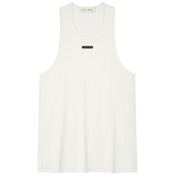 Fear Of God Essentials Rib Tank Top Off White