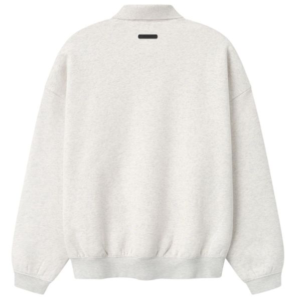 Fear Of God Essentials Signature 90's Polo Sweater Off White