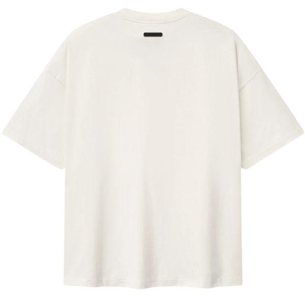 Fear Of God Essentials Signature 90's T-shirt Off White
