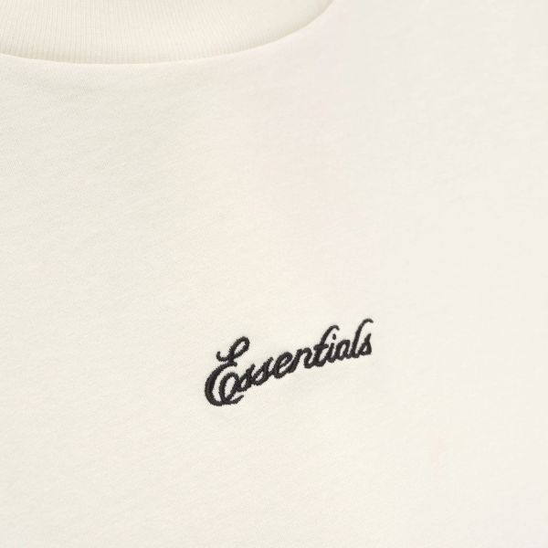 Fear Of God Essentials Signature 90's T-shirt Off White
