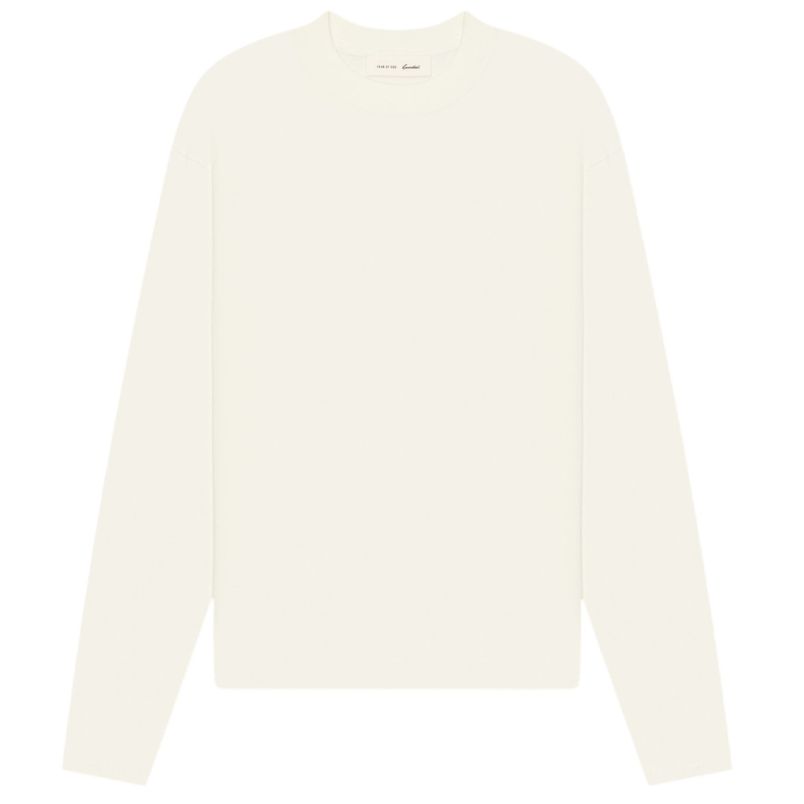 Fear Of God Essentials Signature Longsleeve T-shirt Off White