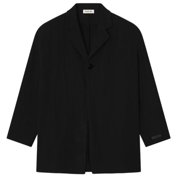 Fear Of God Unlined Relaxed Blazer Zwart