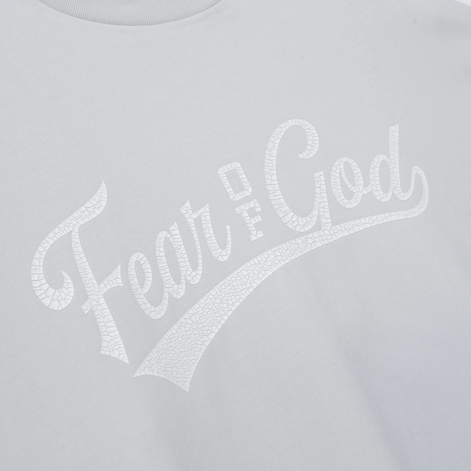 Fear Of God Essentials Merch Longsleeve T-shirt Licht Blauw