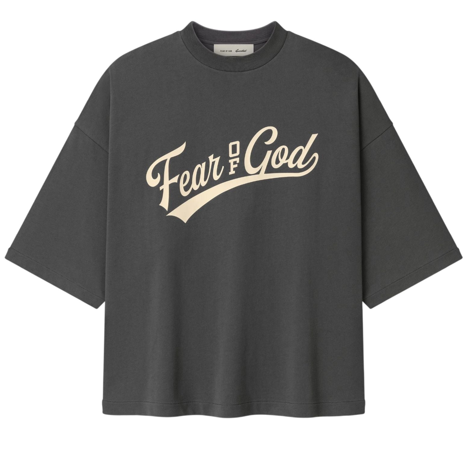 Fear Of God Essentials Merch T-shirt Antraciet