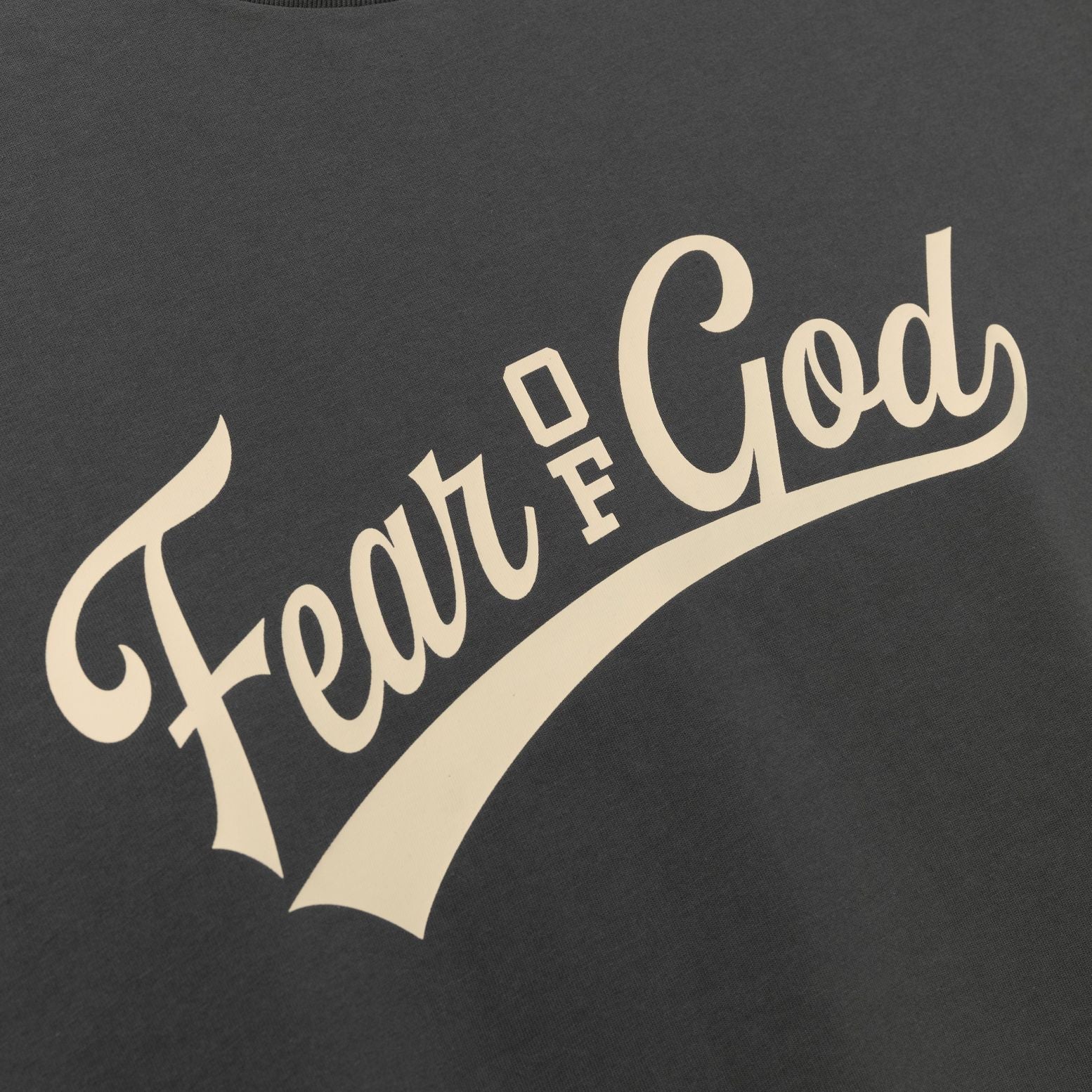Fear Of God Essentials Merch T-shirt Antraciet