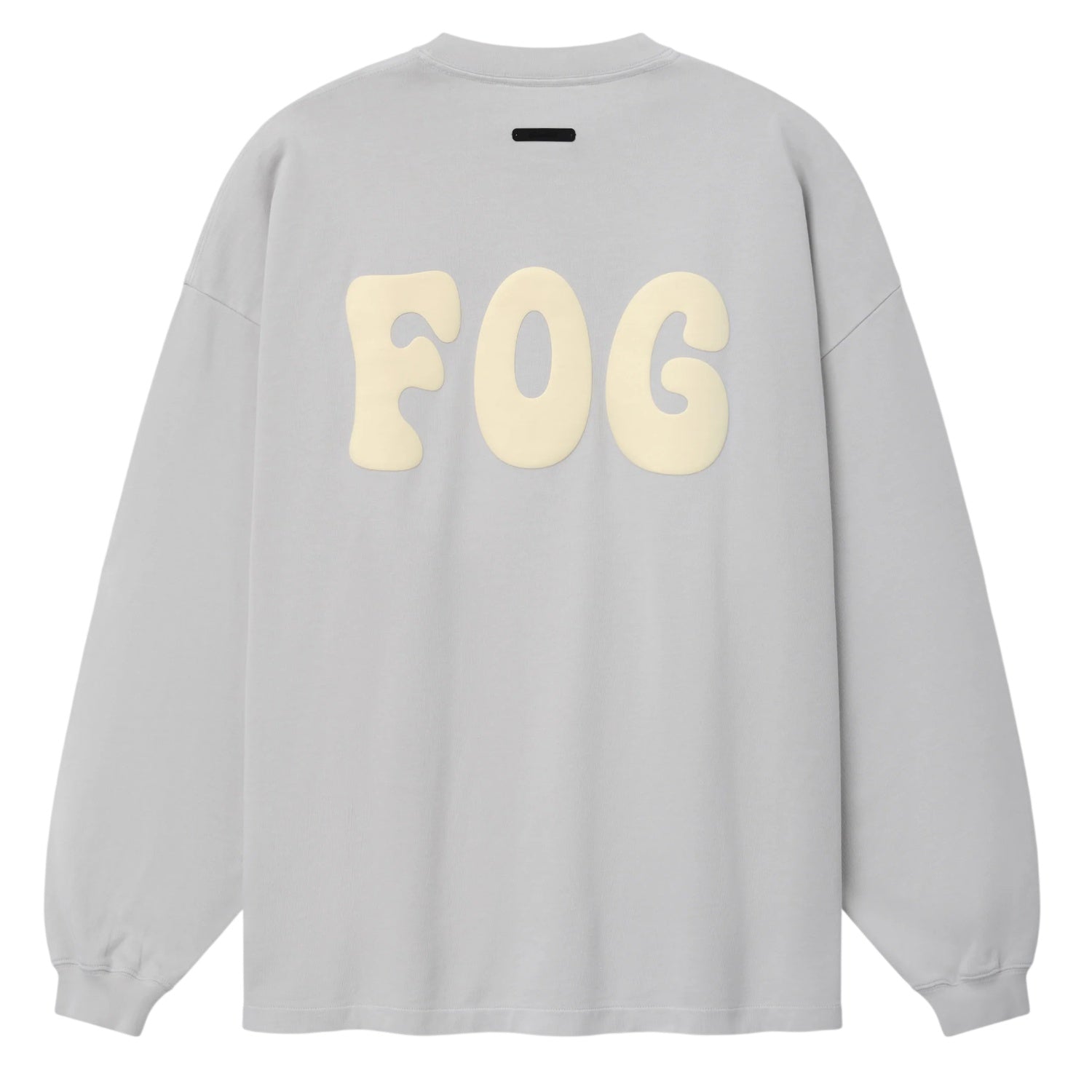 Fear Of God Essentials Merch Washed Longsleeve T-shirt Licht Blauw