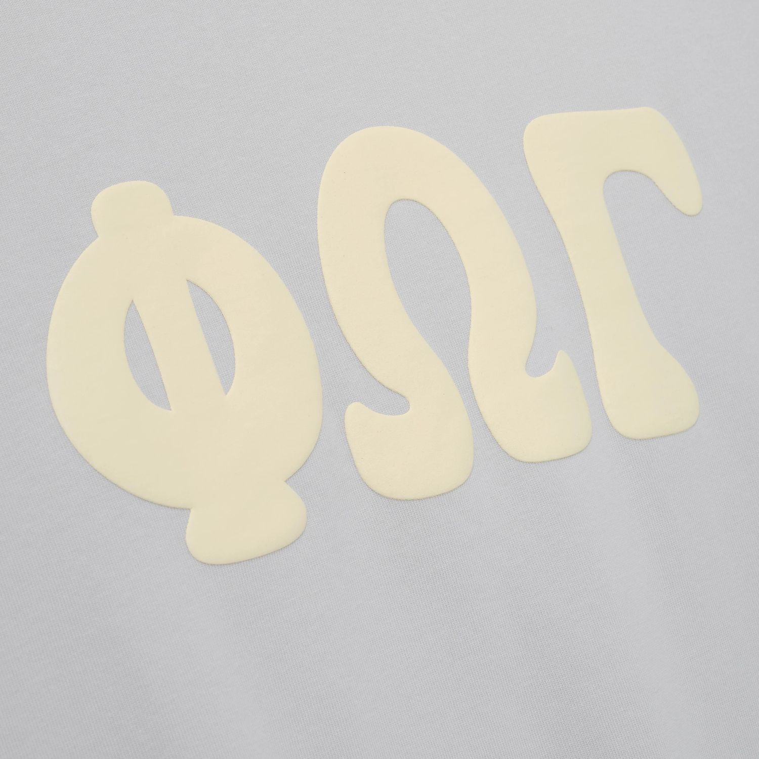 Fear Of God Essentials Merch Washed Longsleeve T-shirt Licht Blauw