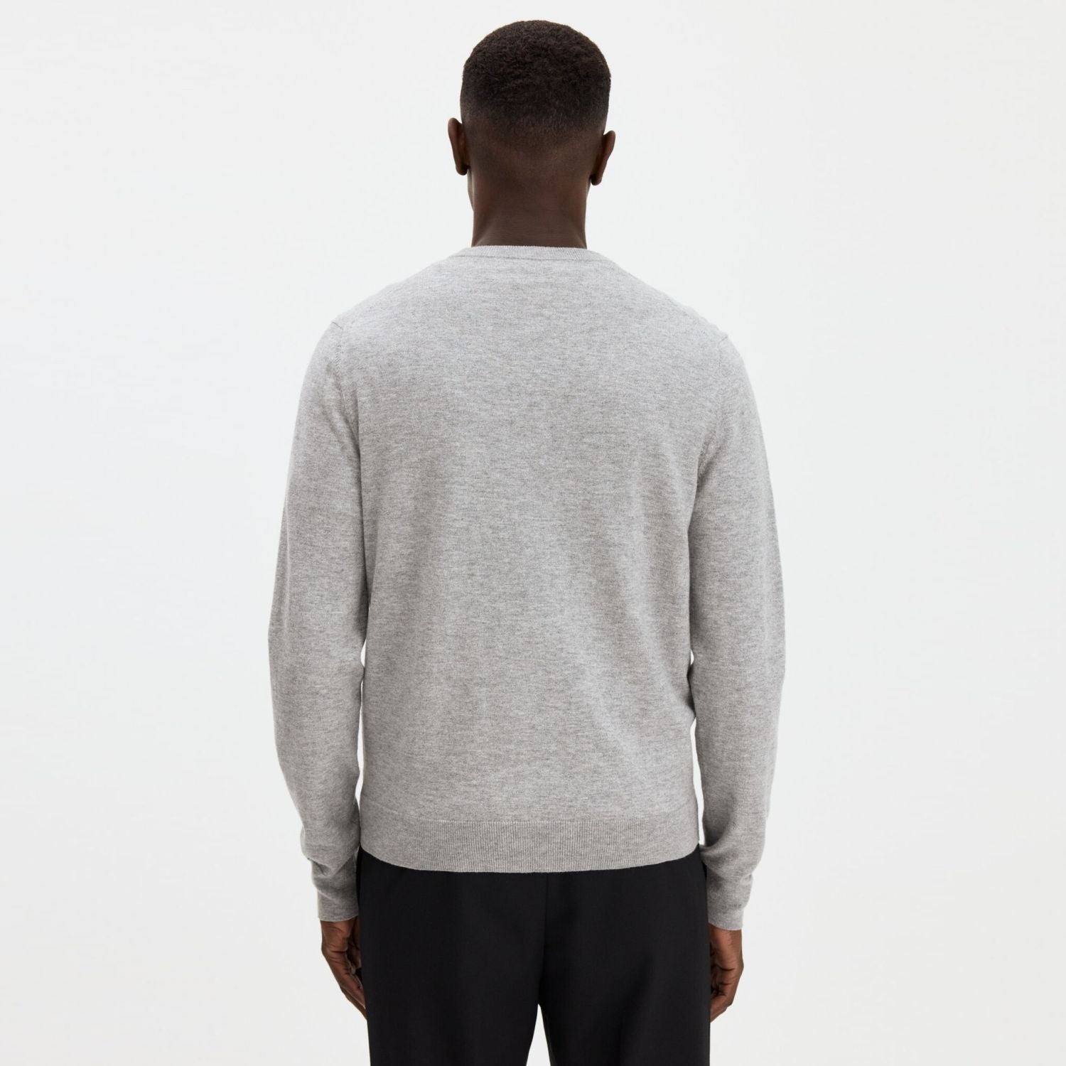 Filippa K Cotton Merino Sweater Grijs