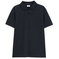 Filippa K Stretch Cotton Polo Zwart