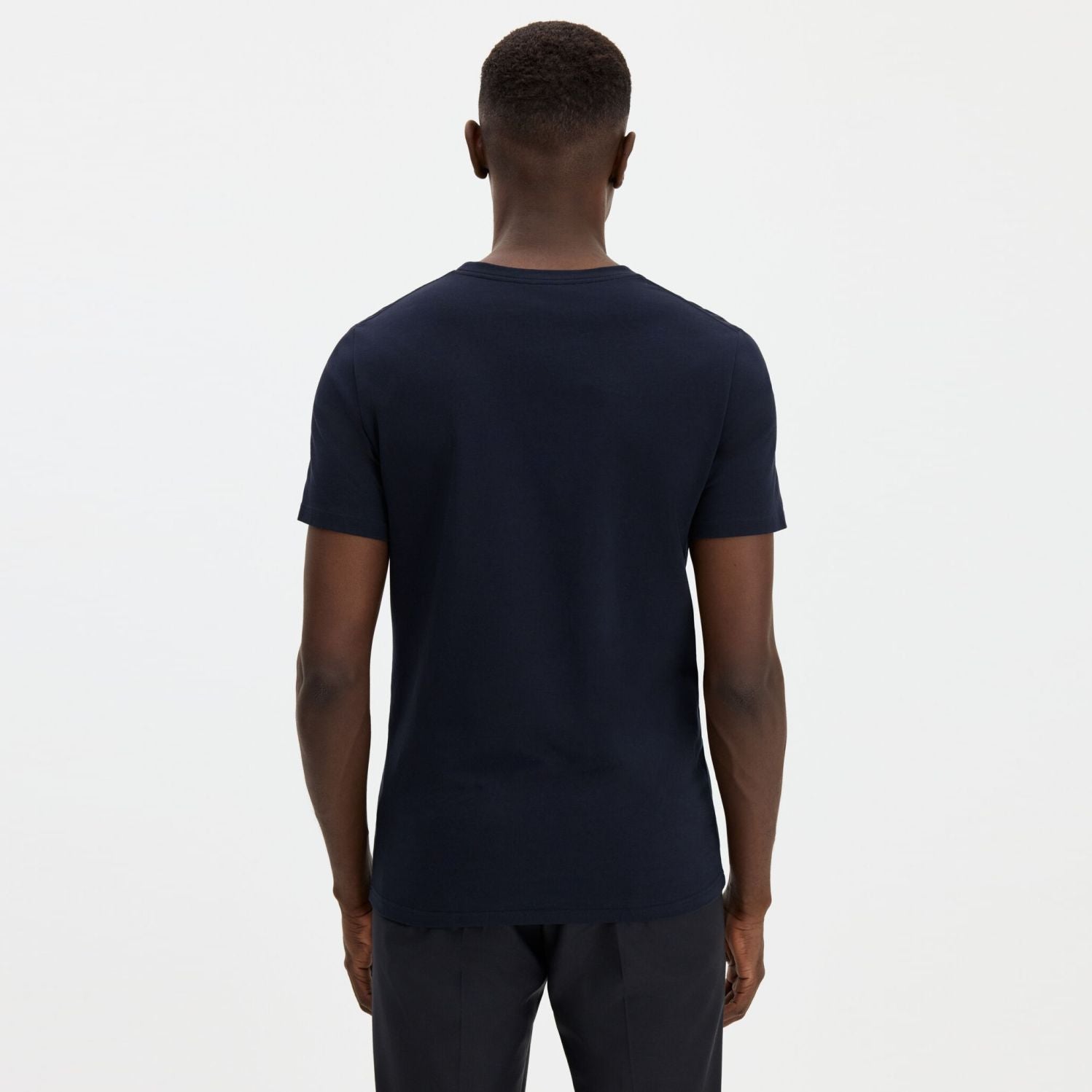 Filippa K Stretch Cotton T-shirt Navy