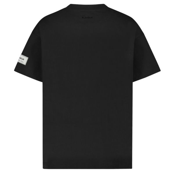 Flâneur Atelier T-shirt Zwart