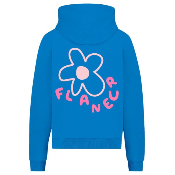 Flâneur Blossom Hoodie Blauw