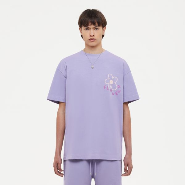 Flâneur Blossom T-shirt Paars