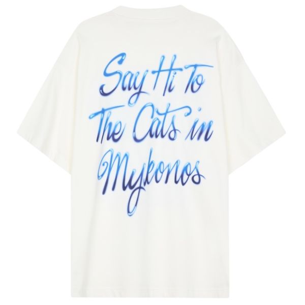 Flâneur Cats T-shirt Wit