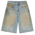 Flâneur Denim Korte Broek Blauw