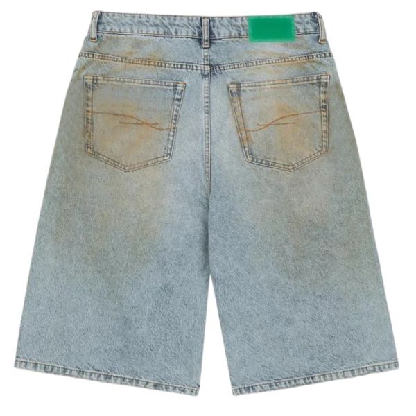 Flâneur Denim Korte Broek Blauw