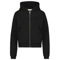 Flâneur Embossed Zip-Up Vest Zwart