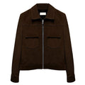 flaneur homme moto jas bruin