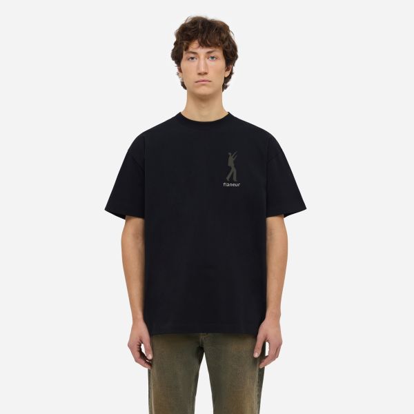 Flâneur Inflatables T-shirt Zwart