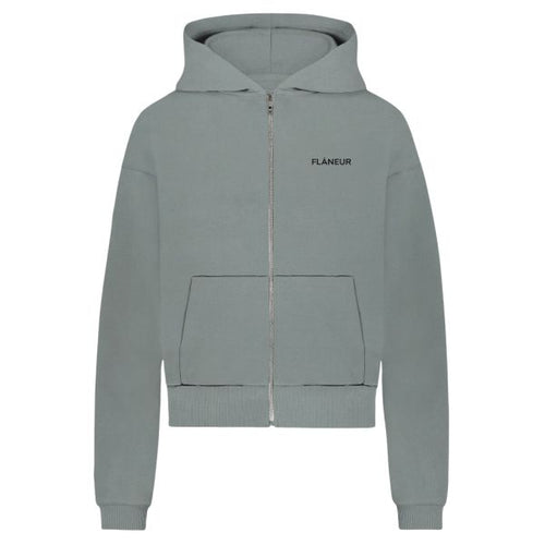 Flâneur Logo Vest Donker Groen/Blauw