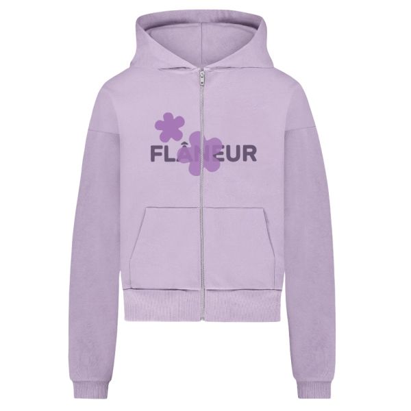Flâneur Organic Flower Vest Paars