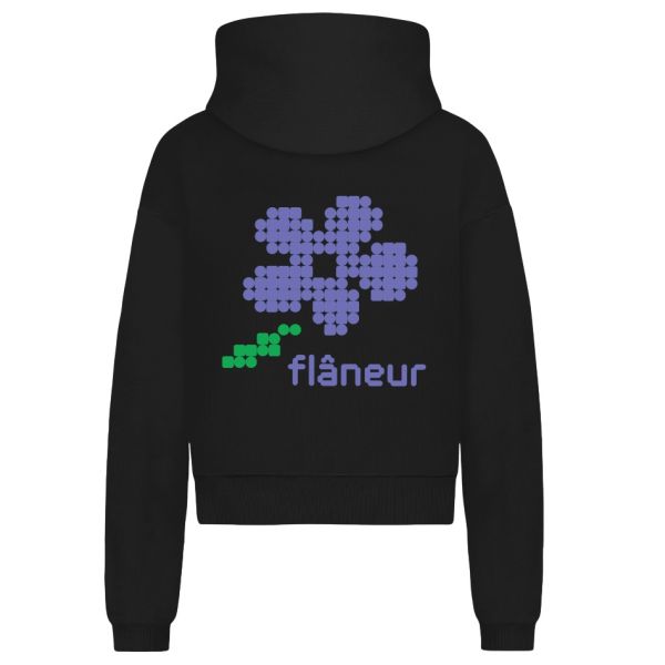 Flâneur Pixel Flower Vest Zwart